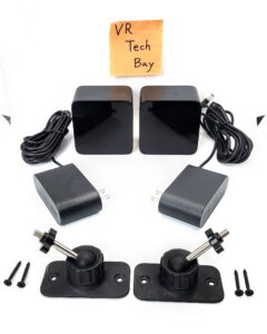 HTC Vive VR Base Station 1.0 Lighthouse & Power Adaptor & Mount (Pair)