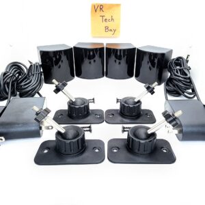 4 HTC Vive VR Base Station 2.0 Lighthouse & Power Adaptor & Mount