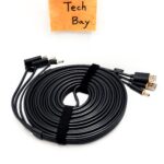Genuine HTC Vive VR Headset 3-in-1 Replacement Cable 5-meter (Flat)