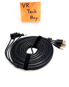 Genuine HTC Vive VR Headset 3-in-1 Replacement Cable 5-meter (Flat)