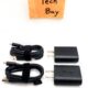 2 Genuine HTC Vive VR Controller's Power Supply & Cable (Pair)