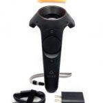HTC Vive VR Controllers with Power Supplies & Cables