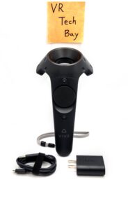 HTC Vive VR Controllers with Power Supplies & Cables