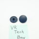 Pair of HTC Vive Pro Series Headphone Screw Cap Blank Contact Cover