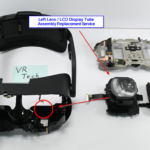 HTC Vive Focus 3 Left Lens / LCD Display Tube Assembly Replacement Service