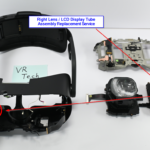 HTC Vive Focus 3 Right Lens / LCD Display Tube Assembly Replacement Service