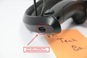 Valve Index Left Controller - USB-C Charging Port - Repair Service